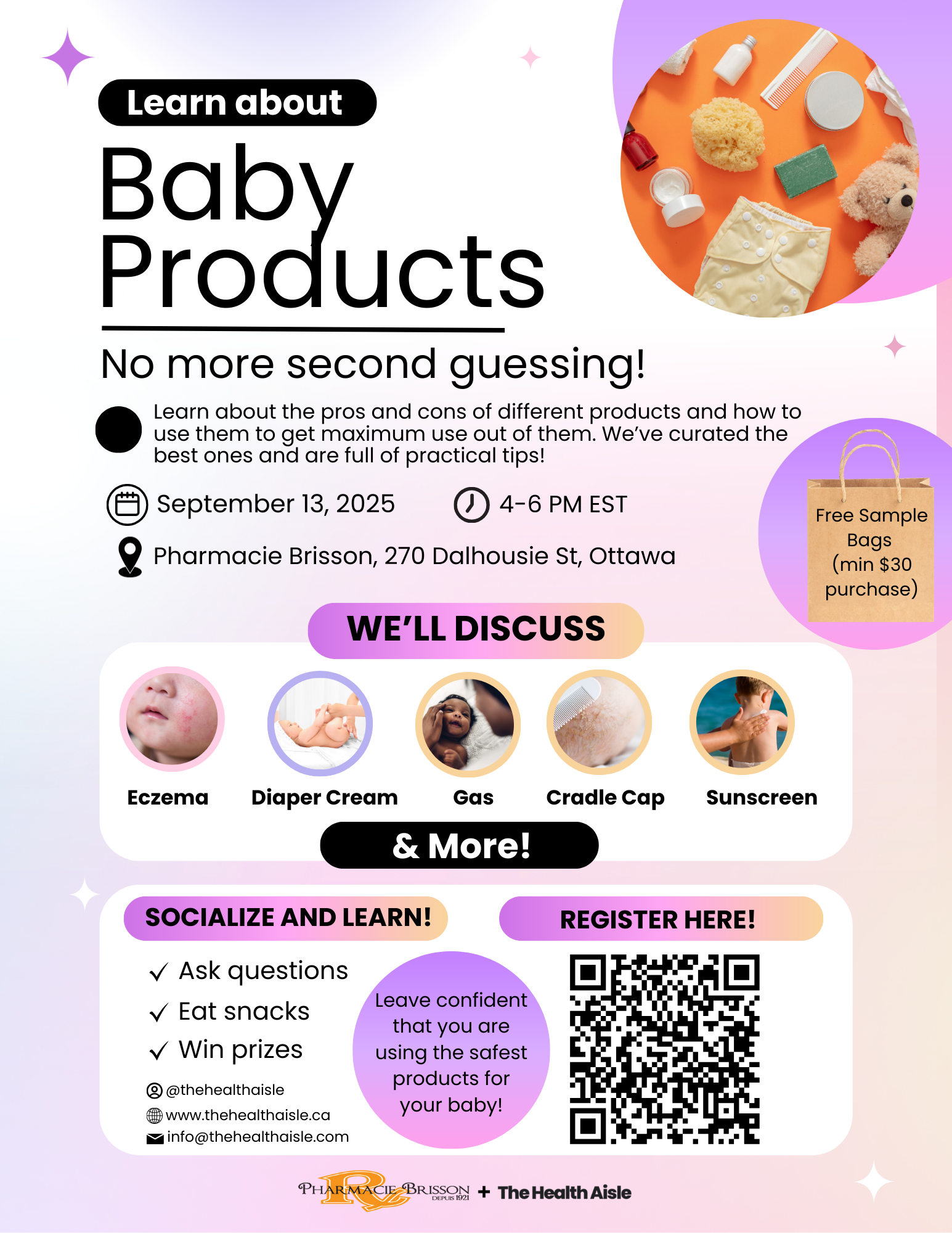 Learn about Baby Products Event - September 13, 2025